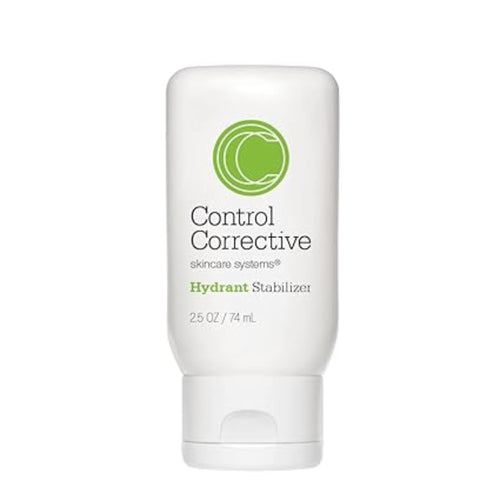 Control Corrective skincare product on a white background