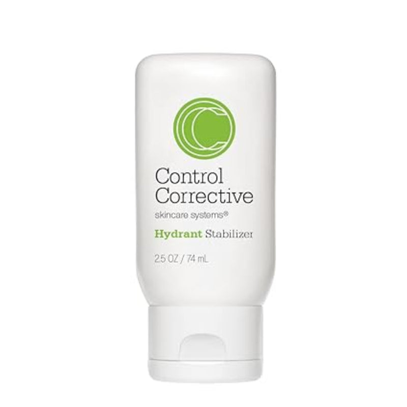 Control Corrective skincare product on a white background
