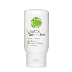 Control Corrective oil-free hydrating lotion bottle on a white background