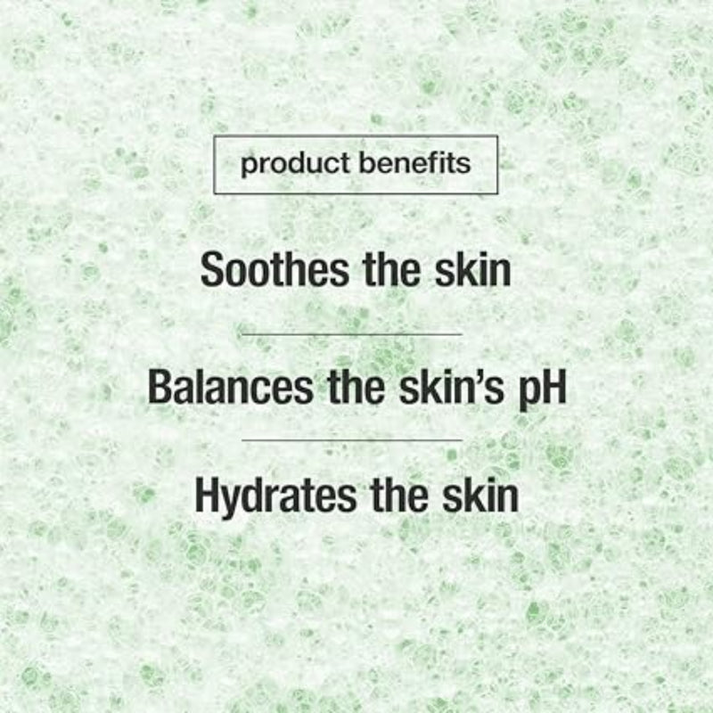 Control Corrective Balancing Tonic product benefits on a green background