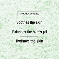 Control Corrective Balancing Tonic product benefits on a green background
