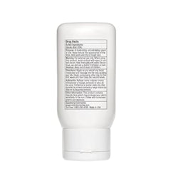White tube with text on a white background