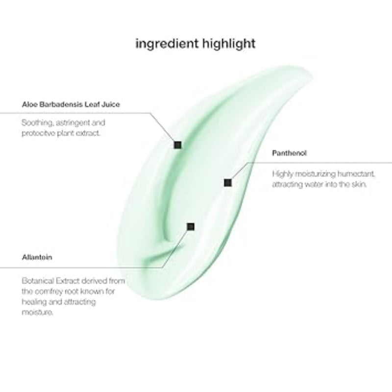 Control Corrective Oil Free Hydrating Lotion ingredient highlight text on a white background