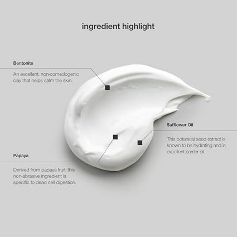 Control Corrective Sensitive Skin Enzyme Mask - Premium Quality ingredients on a gray background