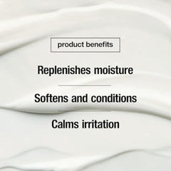 Control Corrective Skin Nourishing Balm Product benefits text on a white background