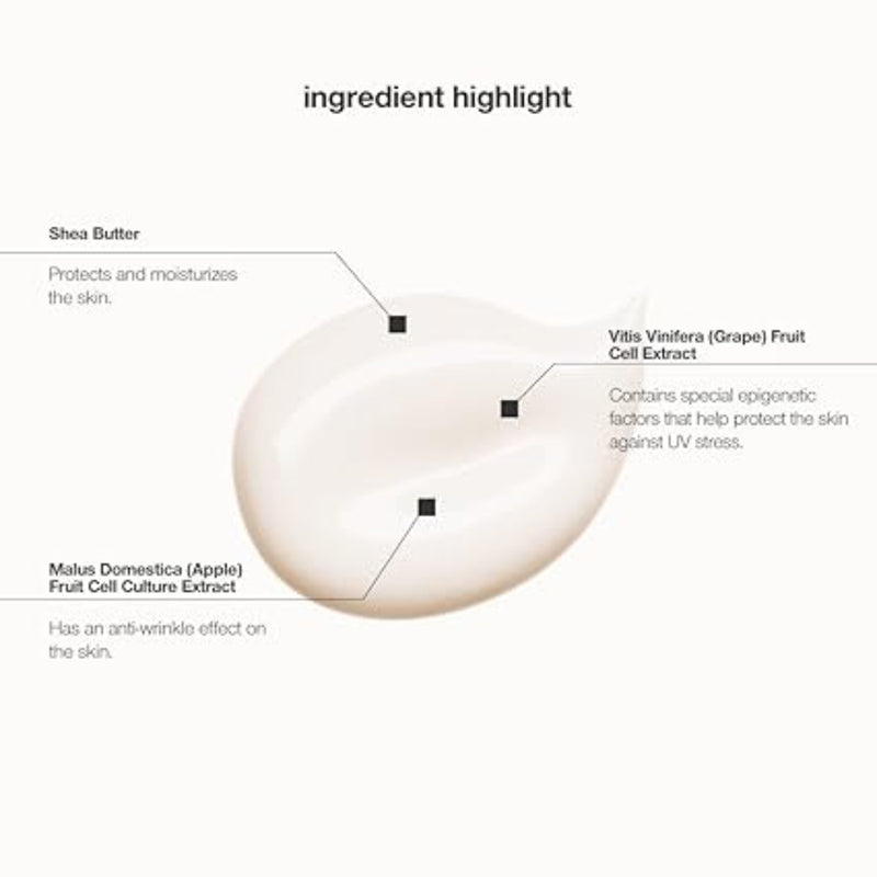 Control Corrective Stem Cell Firming Moisturizer ingredients on a white background