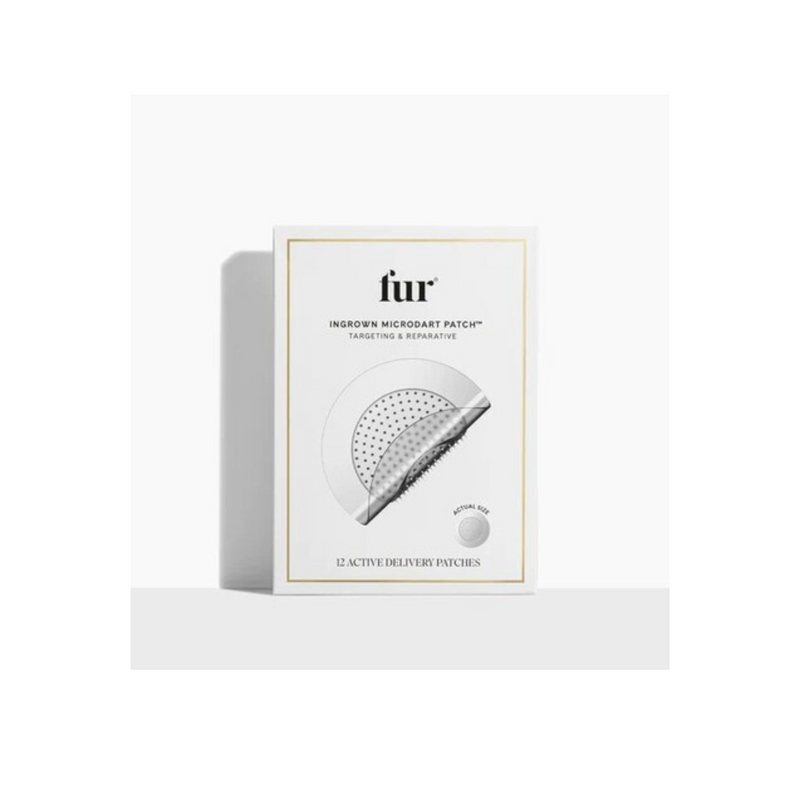 Box of fur Ingrown Microdart Patch on a white background