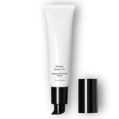 Tube of Mineral Sheer Tint Broad Spectrum SPF 20 on a white background