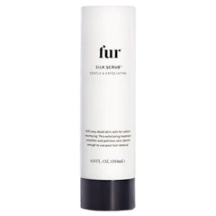 Fur Silk Scrub bottle on a white background