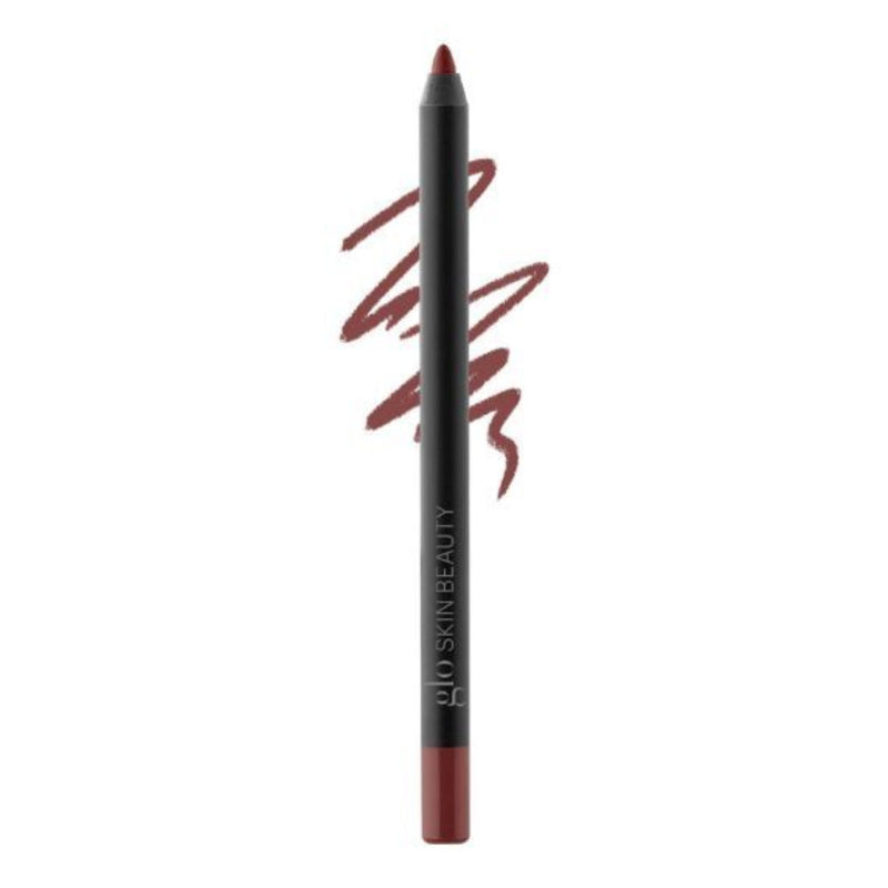 Lip liner pencil with brand name on a white background