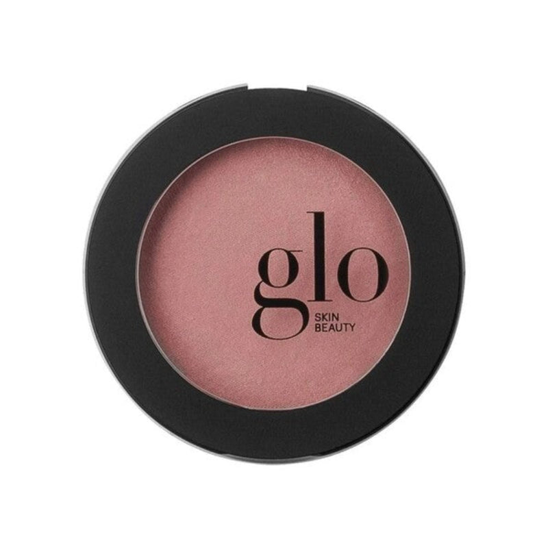 Glo Skin Beauty blush in a round compact on a white background