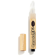 Grande Lips lip plumper with gold casing on a white background