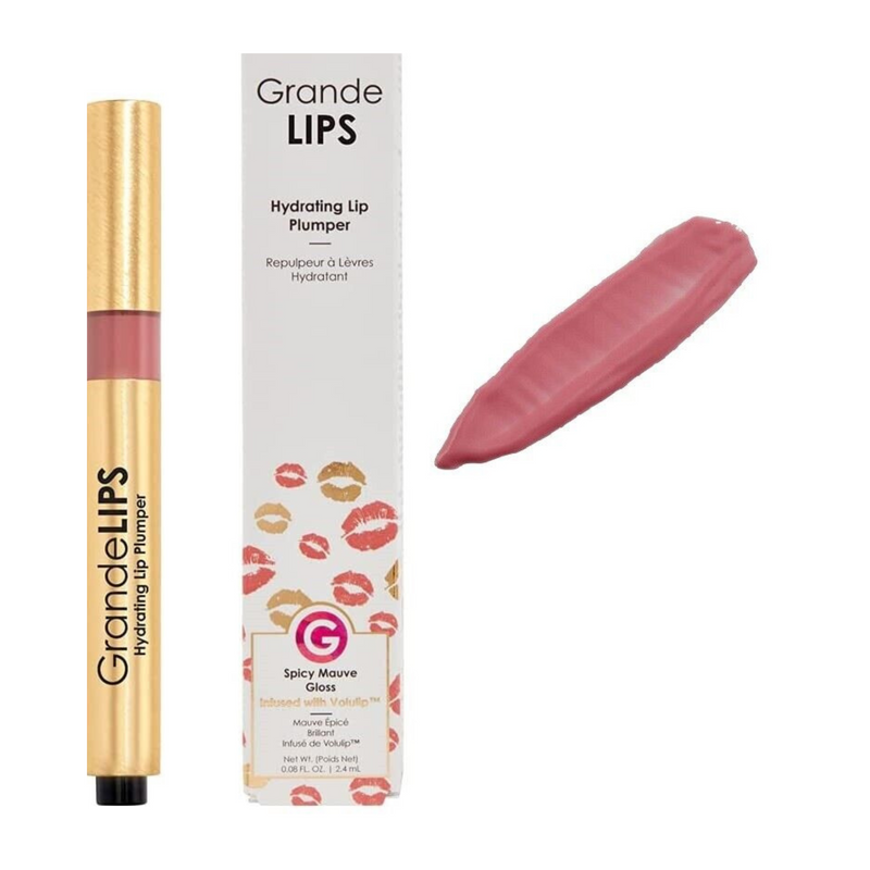 Grande Cosmetics LIPS Hydrating Lip Plumper - Spicy Mauve