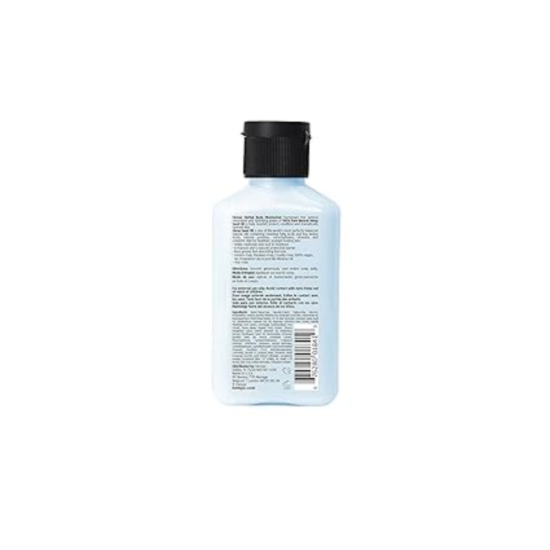 Bottle with a label on a white background